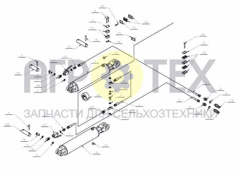 Чертеж HYDRAULICS TURN-OVER