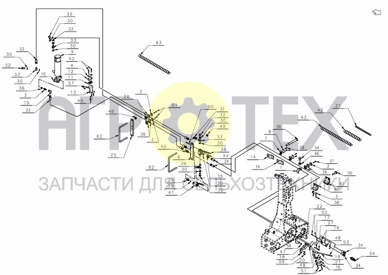 HYDRAULIC WHEEL STEPWISE (№47 на схеме)