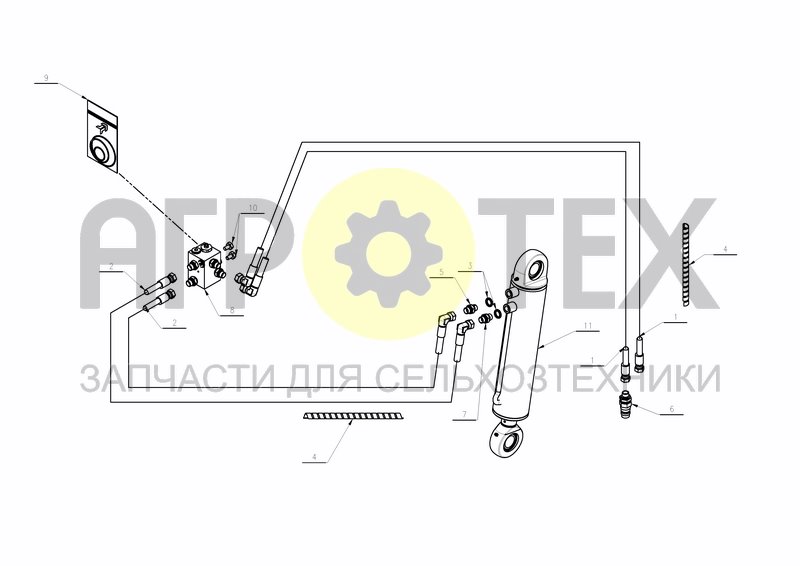 Чертеж HYDRAULICS TURNOVER SYSTEM STEPWISE & VARIOMAT