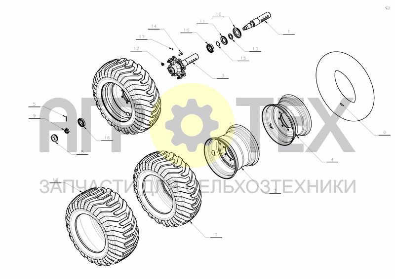 WHEEL (№17 на схеме)