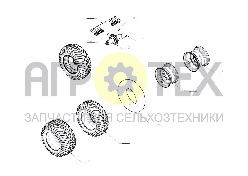 WHEEL (№8 на схеме)