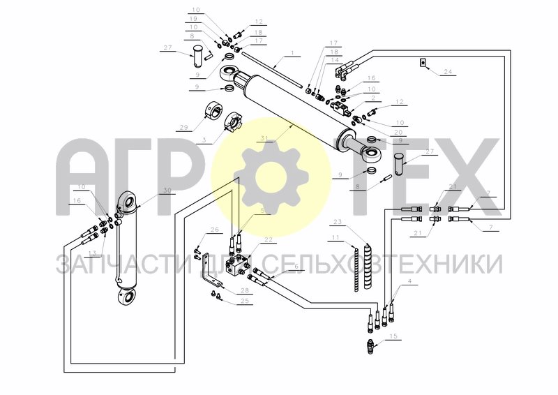 Чертеж HYDRAULICS STEPWISE