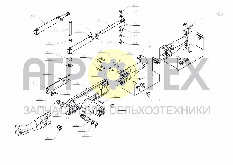 HEADSTOCK 200 - SLIDE (№21 на схеме)