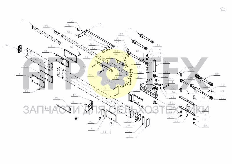 FRAME PARTS LB-200 (№35 на схеме)