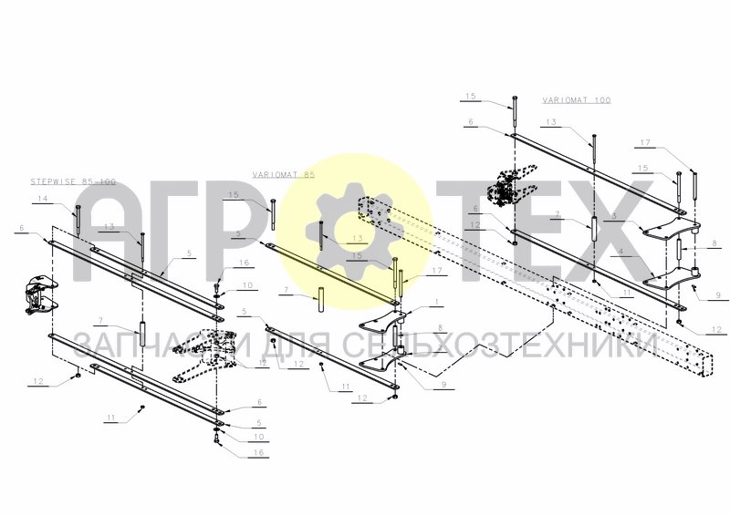 Чертеж REINFORCEMENT STEP. AND VARIOMAT