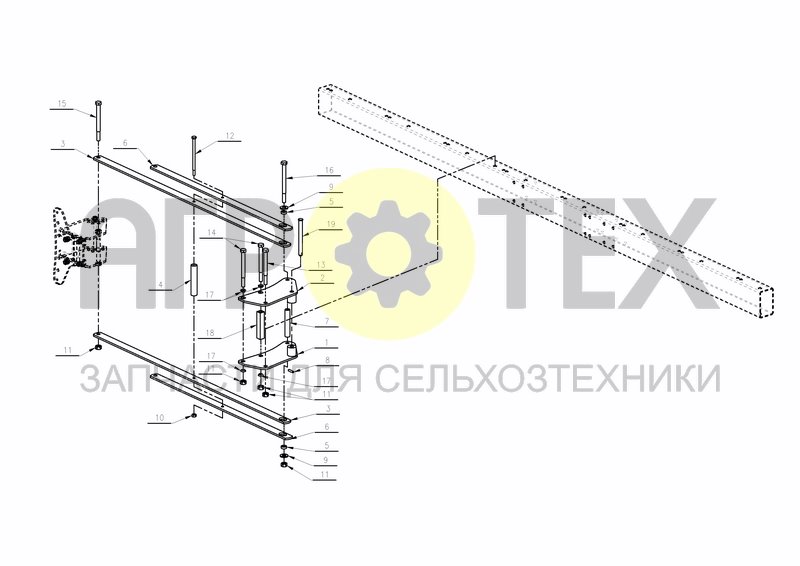 Чертеж REINFORCEMENT STEPWISE