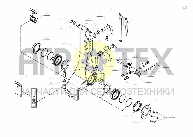 HEADSTOCK 150 SERIES (№23 на схеме)