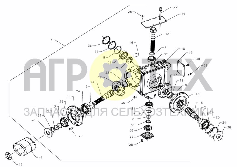 MAIN GEAR BOX (№32 на схеме)