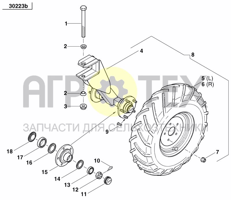 WHEEL PACKER (№3 на схеме)