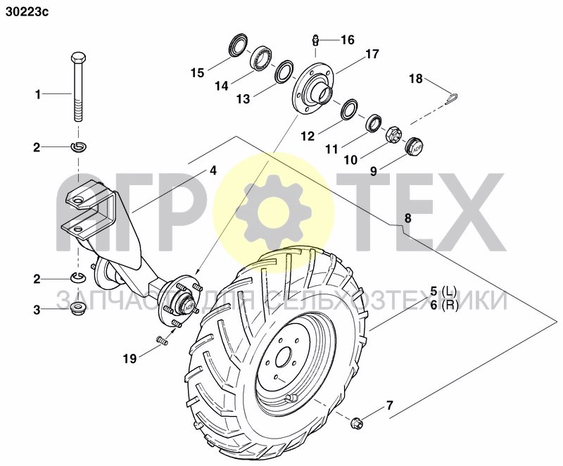 WHEEL PACKER (№3 на схеме)