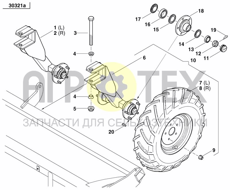 WHEEL PACKER (№5 на схеме)