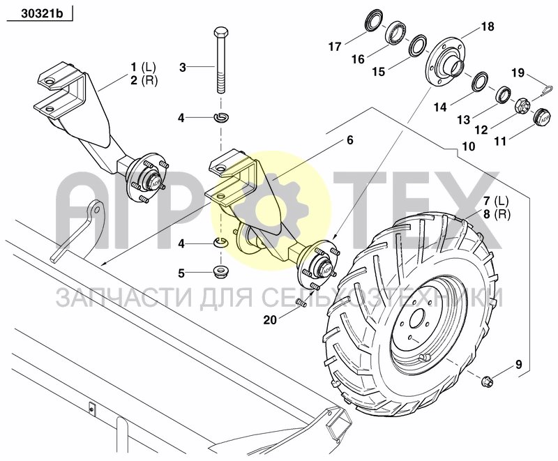 WHEEL PACKER (№5 на схеме)