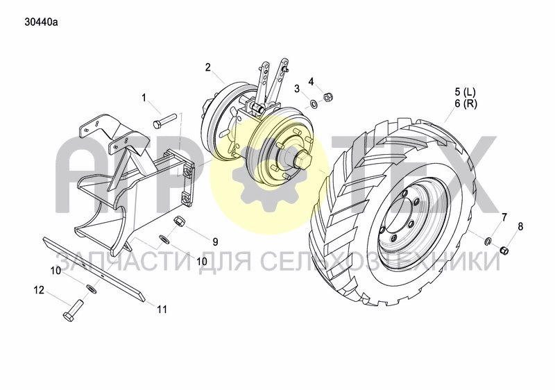 BRAKE (№4 на схеме)