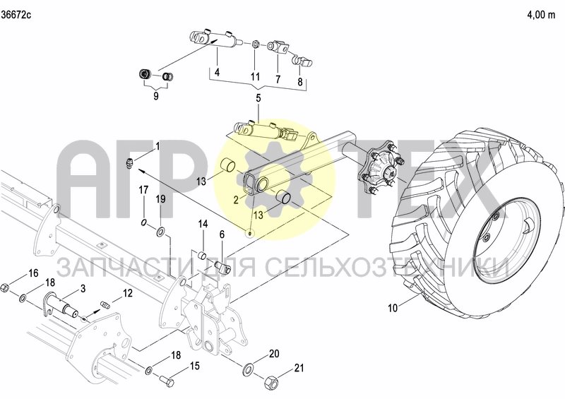 Чертеж WHEEL PACKER