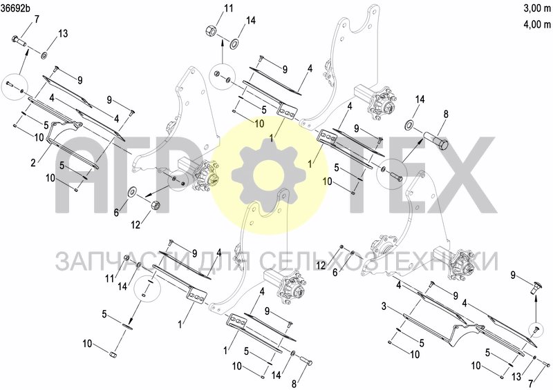 Чертеж TRANSPORT WHEEL