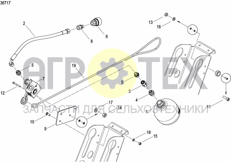 Чертеж HYDRAULIC BRAKE