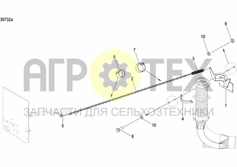 Чертеж DISTRIBUTOR SYSTEM (GRAIN)