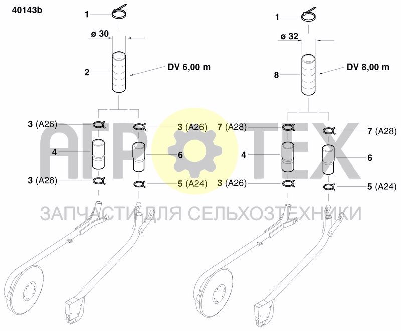 HOSE SLEEVE (№4 на схеме)