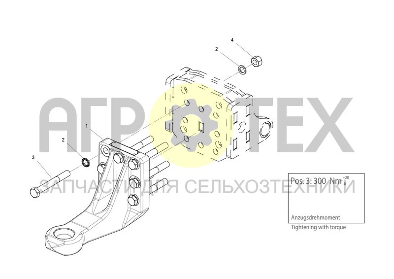 Чертеж TOWING EYE D40MM