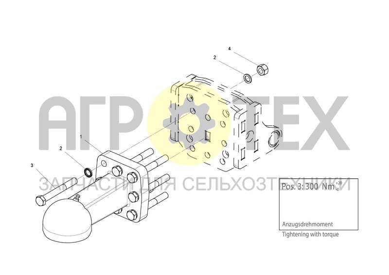 Чертеж K80 TOWING EYE