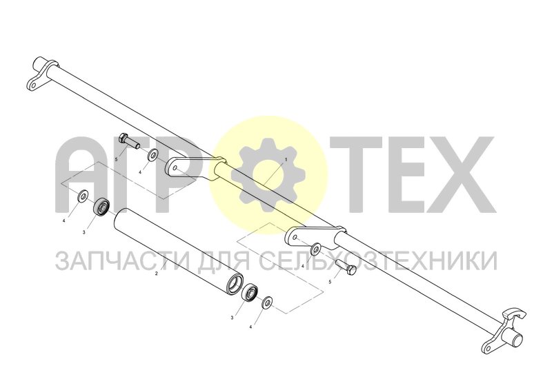 Чертеж SHIFT SHAFT WRAPPING TABLE