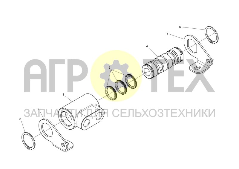 Чертеж SWIVEL JOINT