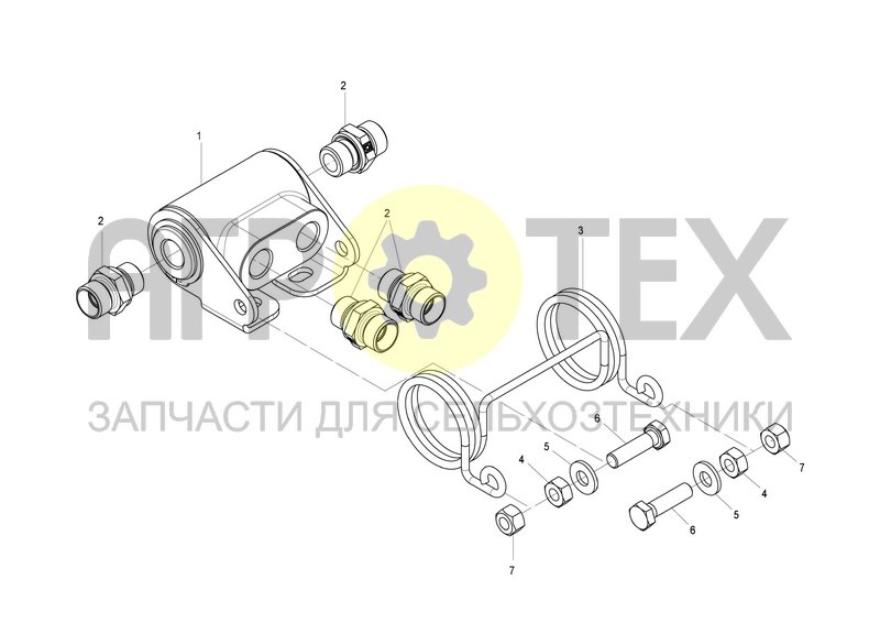 Чертеж ROTATING JOINT