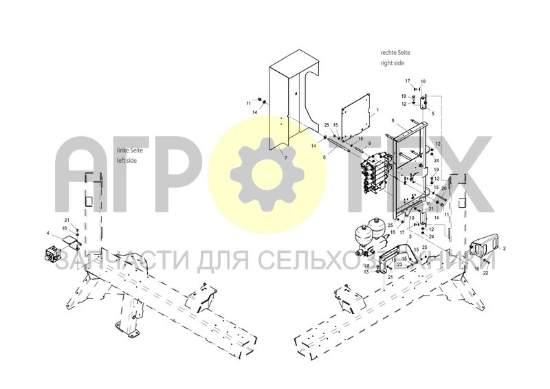 Чертеж VALVE PLATE COMPLETE