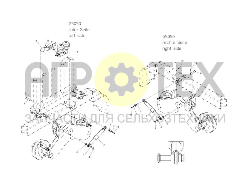 Чертеж AXLE RELIEF