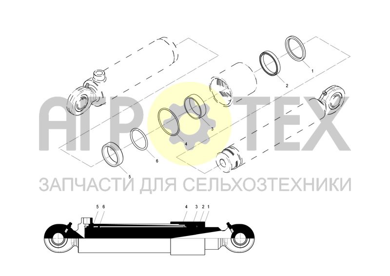 Чертеж SET OF GASKETS