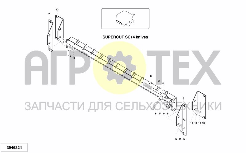 Чертеж TEAR DROP PLATE (SC14 CUTTER)