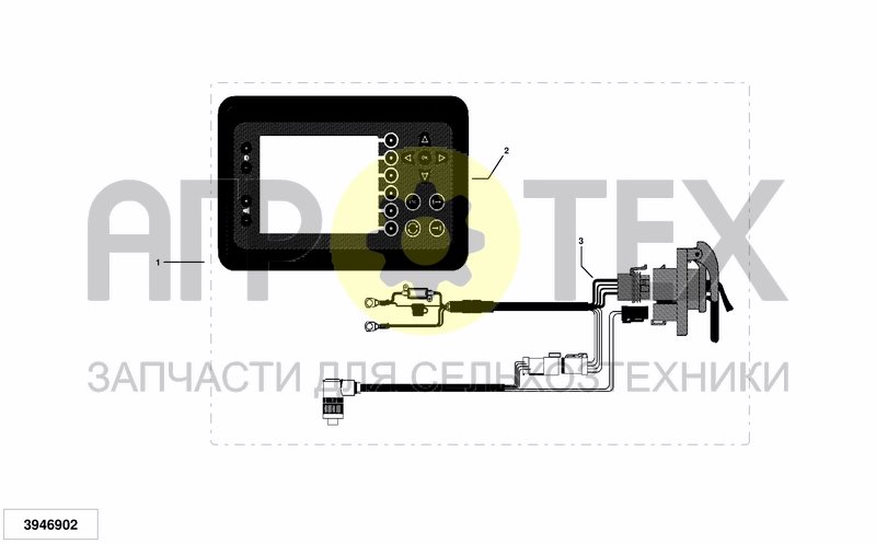 Чертеж FOCUS CONTROL BOX