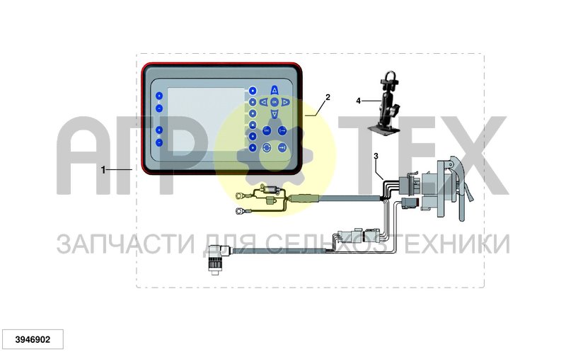 Чертеж FOCUS CONTROL BOX