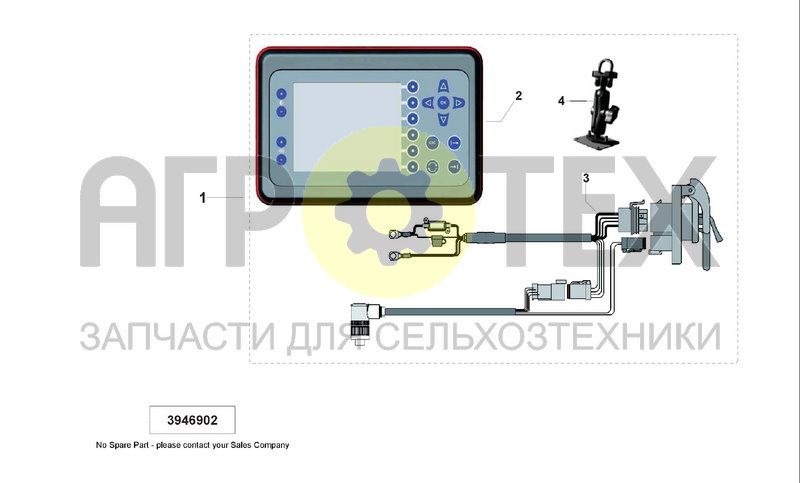 Чертеж FOCUS CONTROL BOX