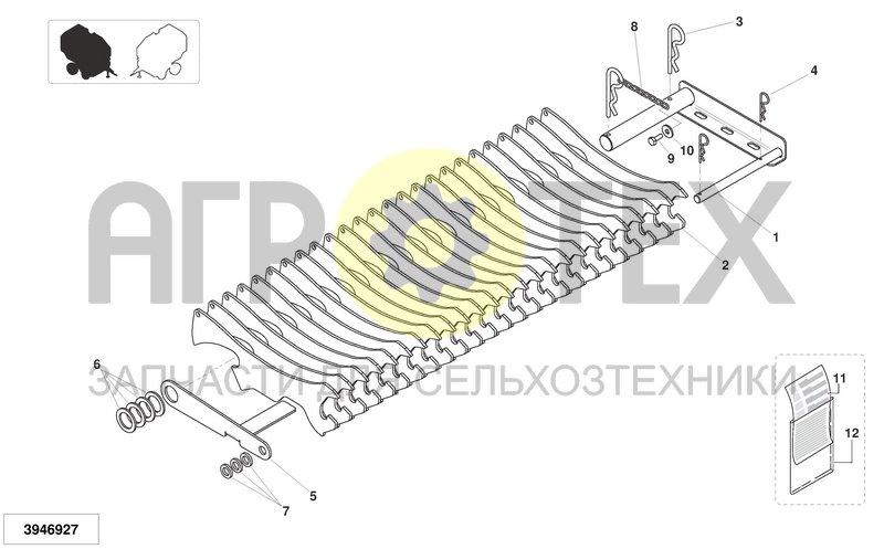 Чертеж KIT BLANK KNIVES (25 KNIVES)