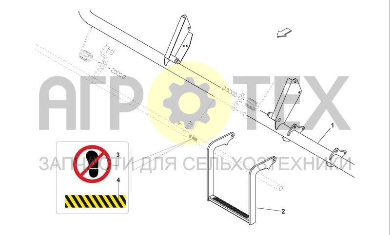 Чертеж KIT PICKUP XL SAFETY DEV. RV42