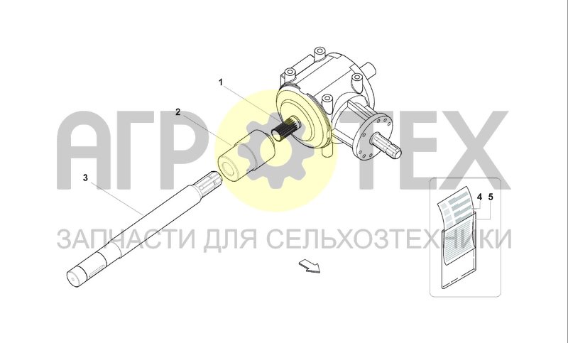 Чертеж KIT PICKUP XL SAFETY DEV. RV42