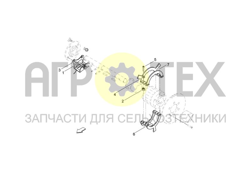 Чертеж SUPPORT PHONIC WHEEL