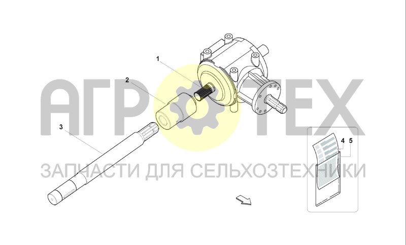 Чертеж KIT PICKUP XL SAFETY DEV. RF32/33