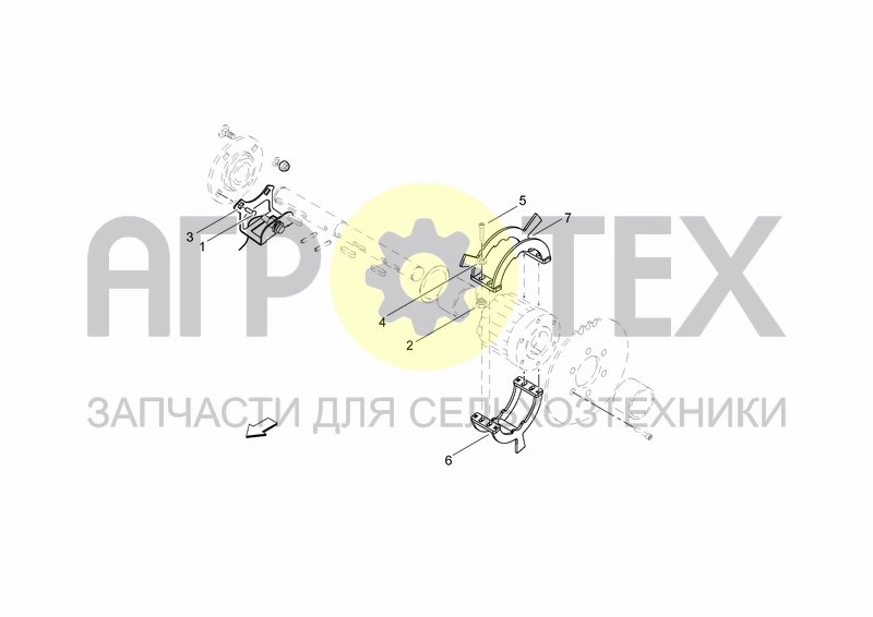 Чертеж SUPPORT PHONIC WHEEL