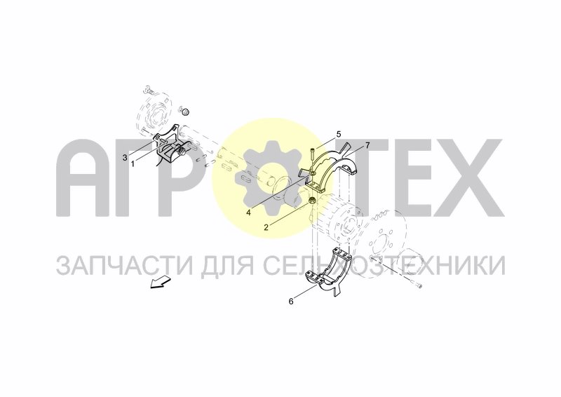 Чертеж SUPPORT PHONIC WHEEL