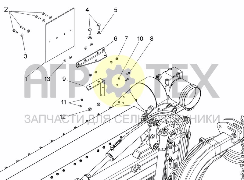 Чертеж REAR PANEL EU VERSION