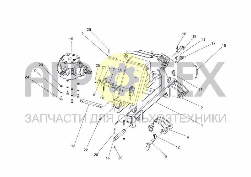 Чертеж HEADSTOCK