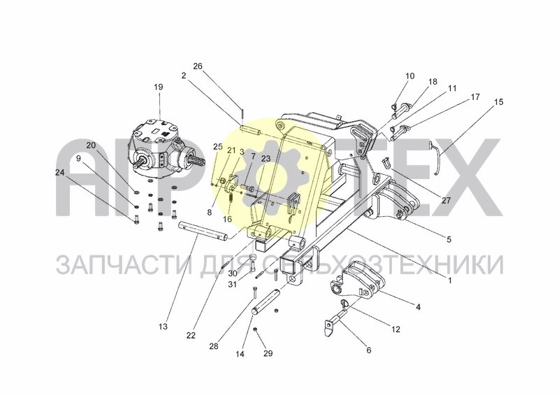 Чертеж HEADSTOCK