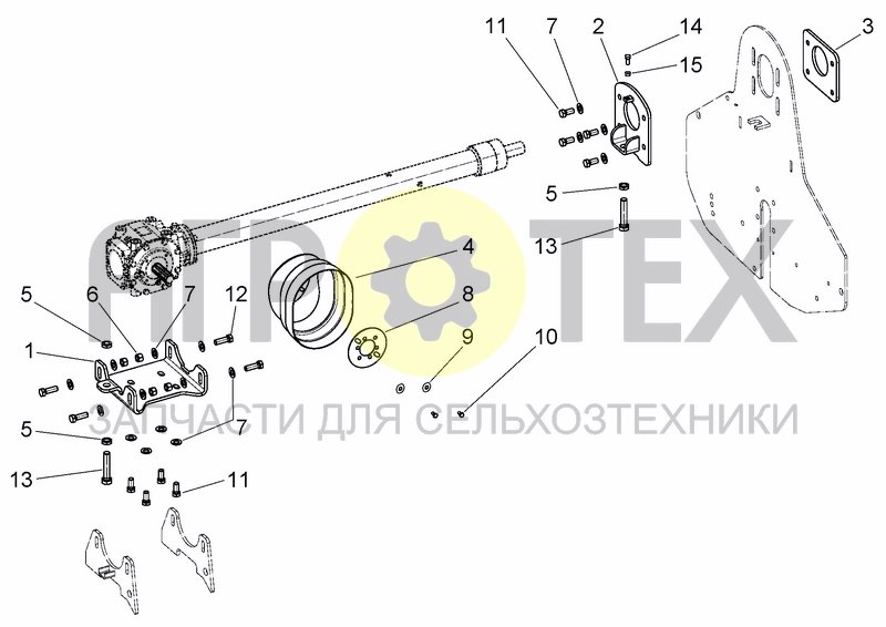 Чертеж UPPER TRANSMISSION SUPPORTS AND PROTECTION