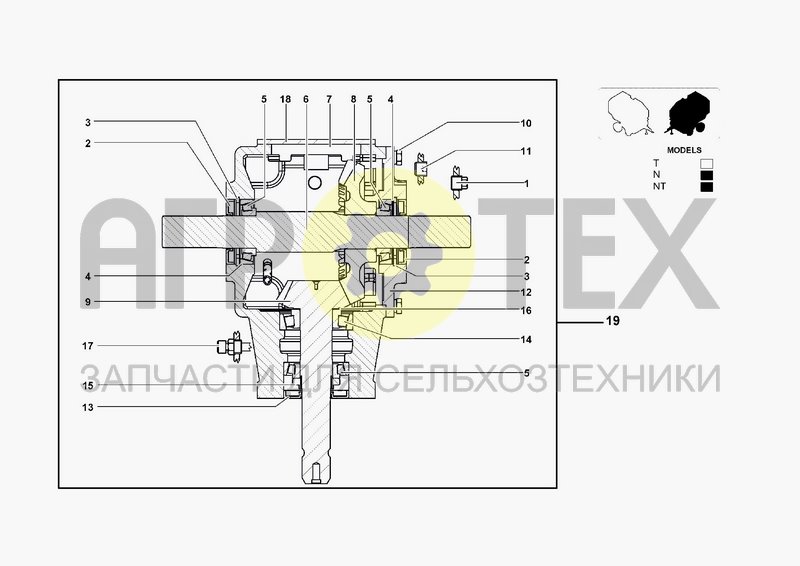 Чертеж GEAR BOX