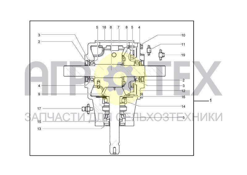 Чертеж GEARBOX