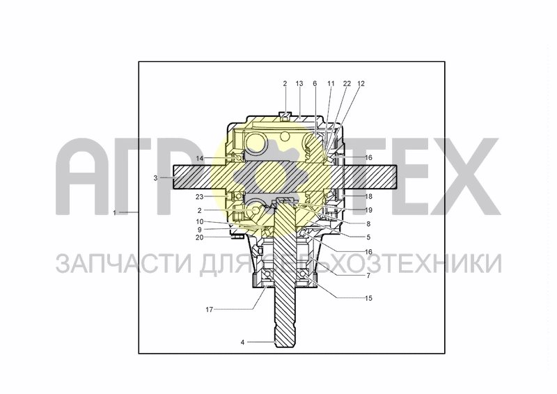 Чертеж GEARBOX