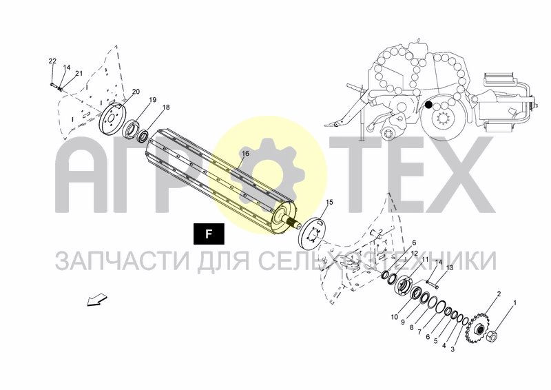 Чертеж ROLLER F