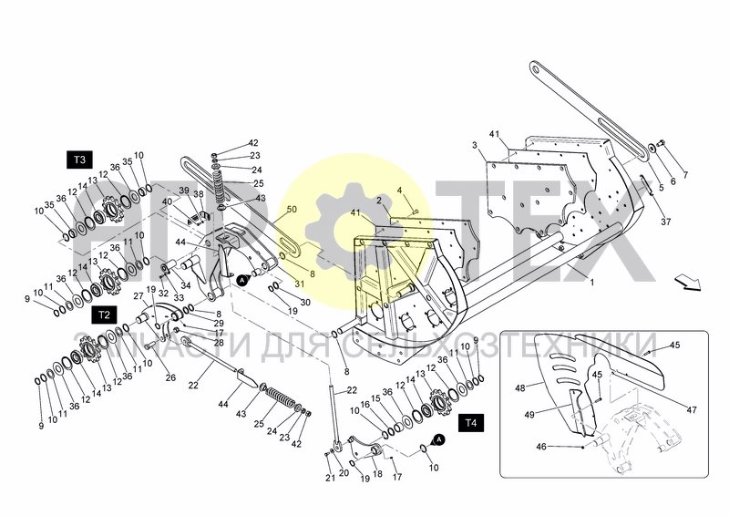 Чертеж LOWER PRECHAMBER